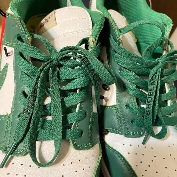 Nike Oregon University Off-White X Dunk Low Pine Green size 10-US - Picture 5 of 10
